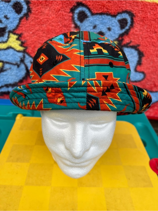 Neff Other - Neff Teal and Orange Geometric Bucket Hat